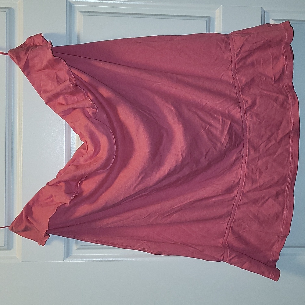 XL American Eagle Bubblegum Pink Ruffle Tube Top